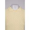 Yellow wool jumper