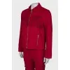 Red suit with fringes