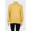 Wool yellow sweater