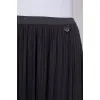 Charcoal Pleated Skirt ChangeClear