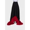Vintage maxi skirt with ruffles