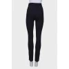 Wool navy trousers