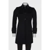 Men's black coat