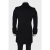 Men's black coat