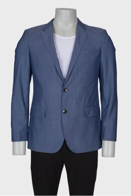 Men's classic blue jacket