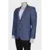 Men's classic blue jacket