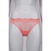 Coral lace lingerie, with tag