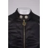 Black studded vest