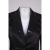 Jacket with sequins on the lapels