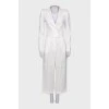 Linen white suit