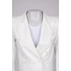 Linen white suit