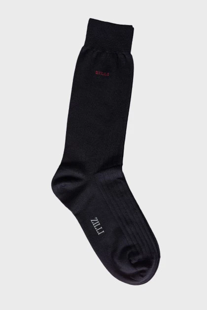 Men's dark blue socks