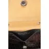 Embossed leather mini bag