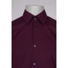 Men's dark purple shirt