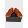 Men's leather sneakers