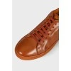 Men's leather sneakers