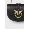 Mini bag with gold hardware