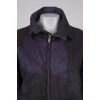Dark purple print jacket