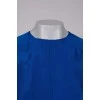 Blue sleeveless blouse with tag