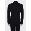 Classic black suit