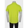 Men's bright green T-shirt