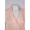 Wrap pink blouse