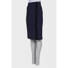 Navy blue pencil skirt сhangeсlear