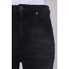 Charcoal denim jeans with tag