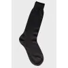 Men's dark gray socks