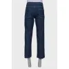 Men's blue selvedge jeans