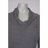 Men's jumper with a wide collar