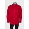 Men's red shirt