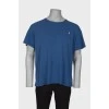 Men's blue T-shirt