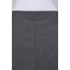 A-line skirt in wool