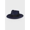 Navy blue hat