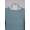 Knitted sweater with cashmere and silk