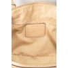 Beige leather bag