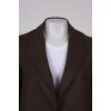 Oversized brown blazer