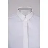Fitted shirt with hidden closure