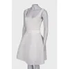 White mesh dress