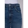 Navy blue flared jeans