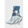 Surf ankle boots with tag