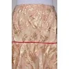 Skirt with golden pattern
