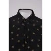 Black blouse with stars