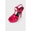 Tribute pink sandals