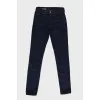 Navy blue skinny jeans