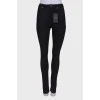 Black skinny jeans with tag