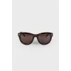 Mottled frame sunglasses