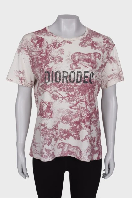 Diorodeo T-shirt with print