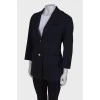Navy blue jacket with golden buttons